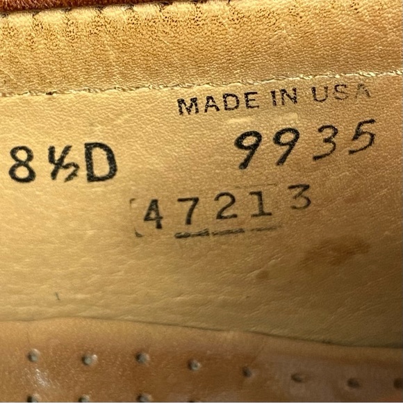 Men's 8.5 Allen Edmonds Woodstock Loafers Brown SEF1568 - Picture 8 of 8